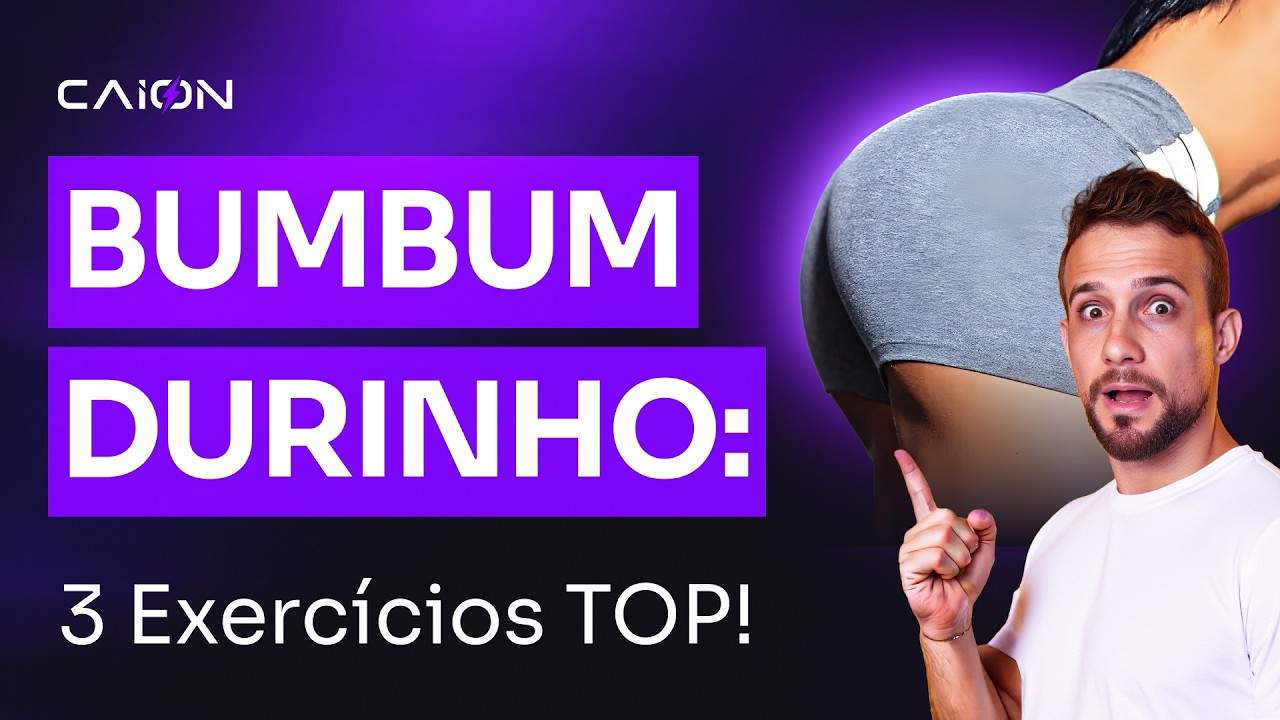 BUMBUM empinado e forte: como executar os 3 melhores exercícios!