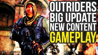 Outriders New Horizon Gameplay - Brand New Free Content \& Features (Outriders Update)