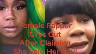 Female Rapper Suki Hana Cry s our for help after claiming she sold her soul after signing deal