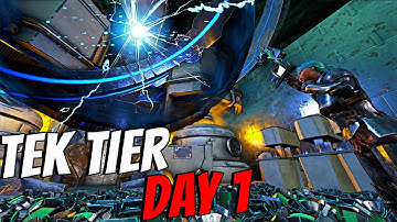 How We Unlocked TEK TIER Day 1 - Ark