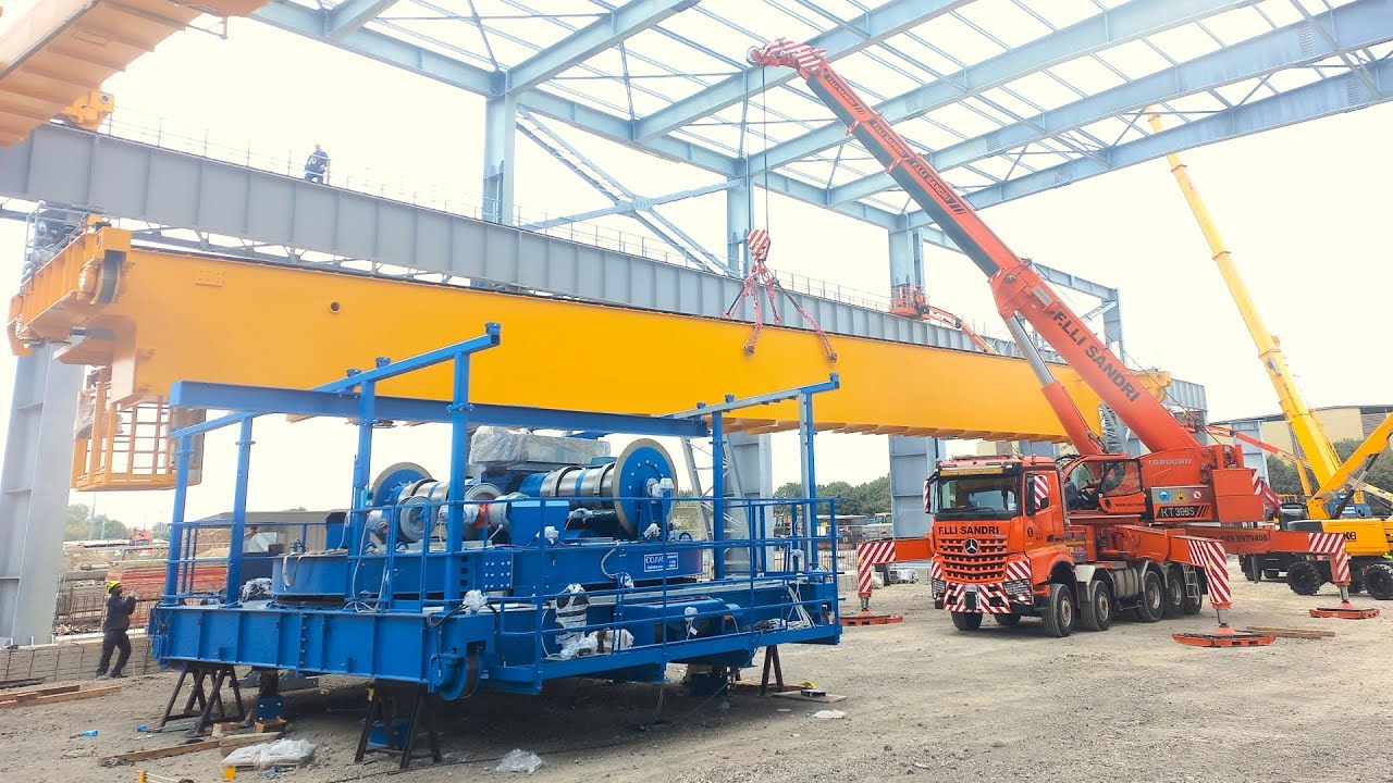 F.lli Sandri - Montaggio carroponte - YouTube