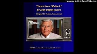 WPR Presents by Special Order: Theme from "Matlock" (Original TV Version, Remastered)