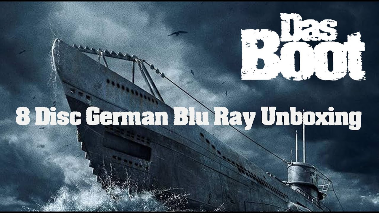 Das Boot 8 Disc German Bly Ray Box Set Unboxing