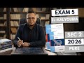 5 حل امتحان Alexandria 2026 Pure ماث تانيه ثانوي لغات 