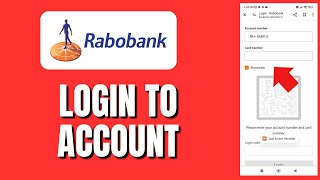 How To Login To Rabobank Account