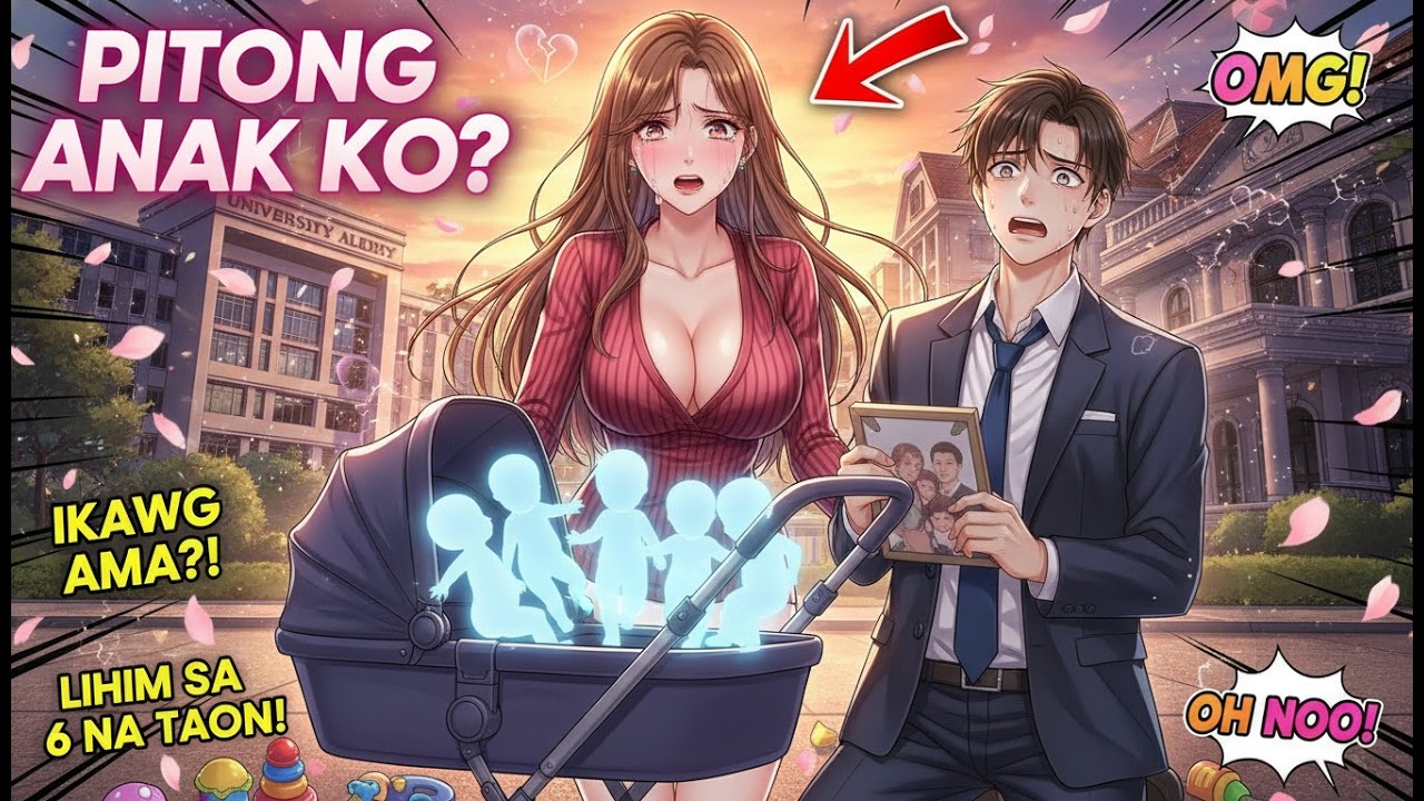 🔥 Manhwa Recap Tagalog: Ang Lihim ng Pitong Kambal na Anak ng Campus Queen Pagkalipas ng 6 na Taon