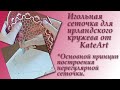 Игольная сеточка для ирландского кружева от KateArt. №2. Irish Crochet Lace.