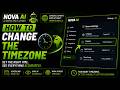 HOW TO Change Your Timezone in NOVA AI | Scheduling &amp; Time Display Settings