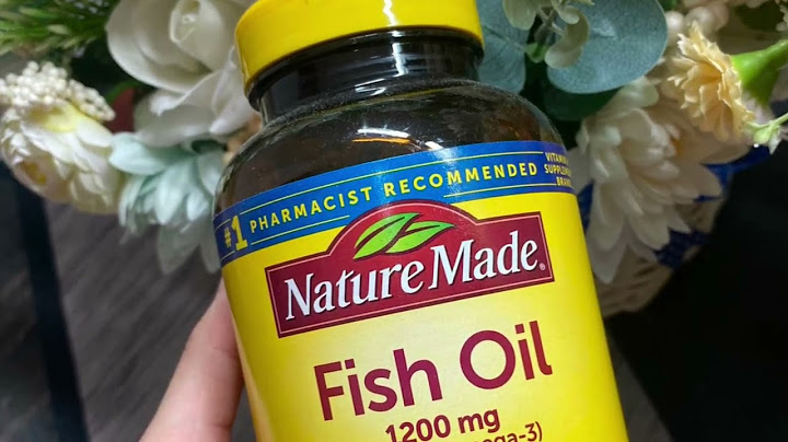 Hướng dẫn sử dụng thuốc fish oil 1200mg