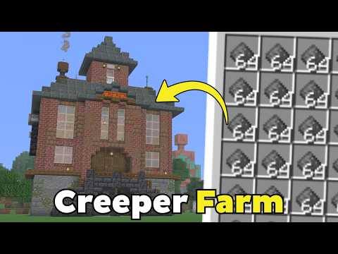 This Creeper Farm Brings Flight to my Minecraft World