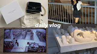 🎨 Daily Vlog; Aesthetic &amp; Calm, Art Cafe, Celebrating Mom’s Bday, Teddy Blake bag, new kpop album
