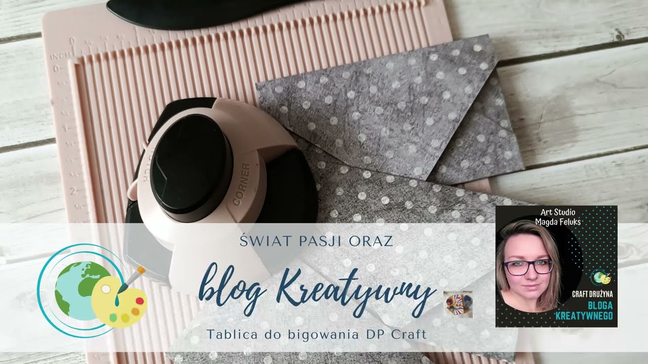 Tablica do bigowania + dziurkacz do kopert