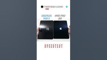 ONEPLUS PAD 3 ⚡ IPAD PRO M4 | SPEEDTEST #shortsfeed