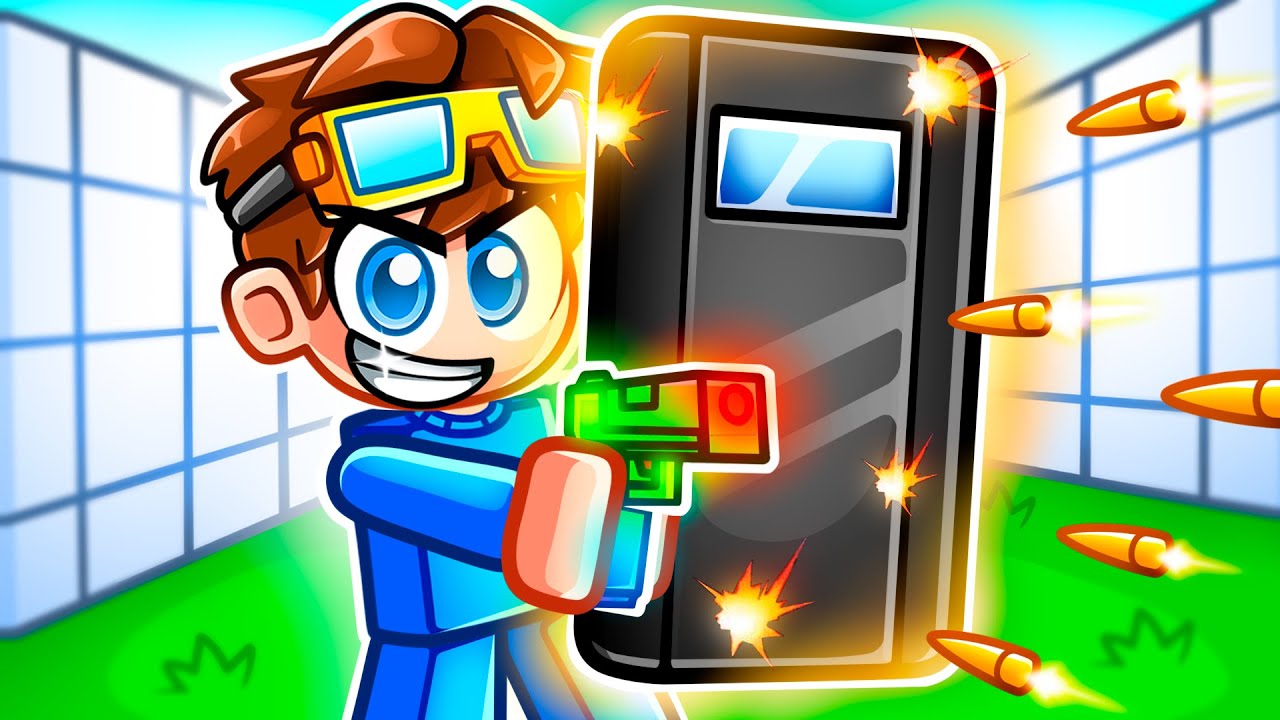 Using NEW SHIELD in Roblox Rivals! - YouTube