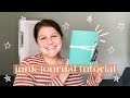 JUNK JOURNAL TUTORIAL for Beginners // One Signature Junk Journal