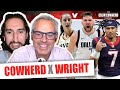 Nick wright on nfl qb draft luka doncic nba villain caitlin clark  angel reese  colin cowherd