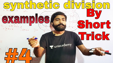 Theory of Equation | synthetic division | Roots of Equation | Examples | bsc maths algebra