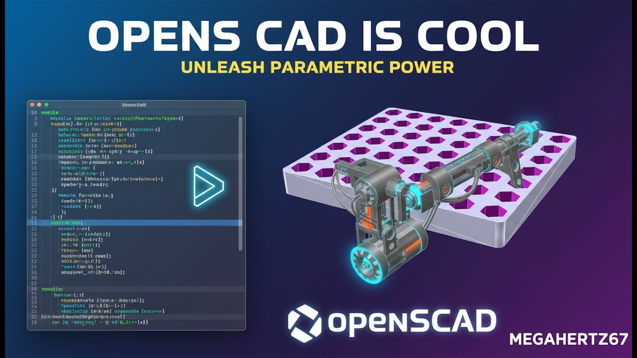 OpenSCAD быстрый обзор - YouTube
