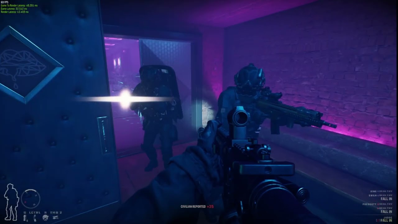 Ready or Not Gameplay | Nightclub | Slow-Tactical Mod