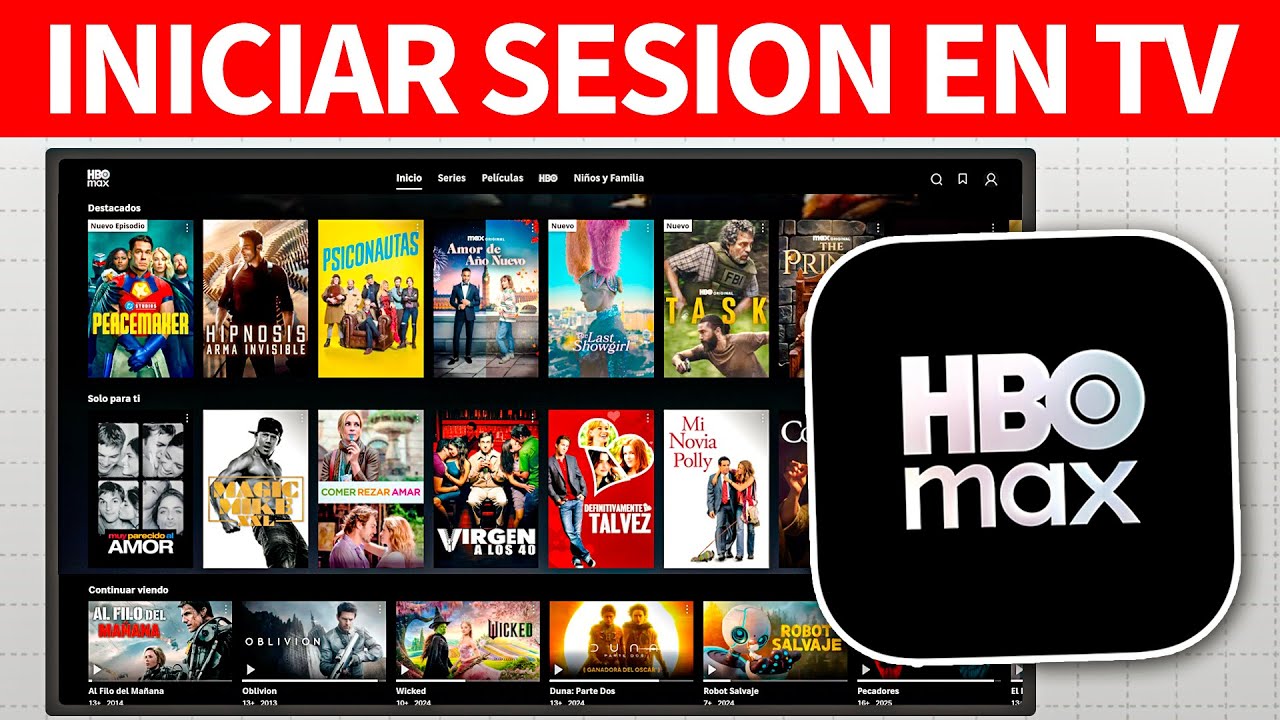 Cómo Iniciar Sesión de Hbo Max en Smart Tv (2025) Paso a Paso - YouTube