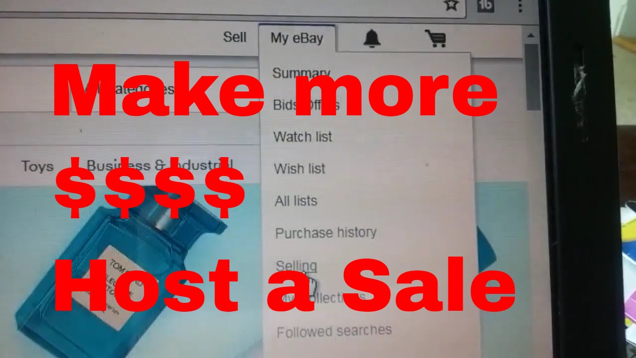 How to do a store wide sale on your ebay store step by step. Increase ...
