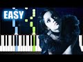 Wednesday Addams - Dance Scene - EASY Piano Tutorial