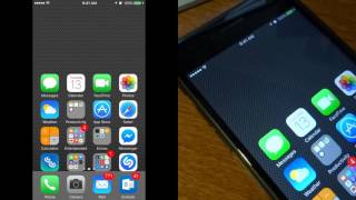 Weird iPhone Trick - iPhone 7 half screen glitch ?