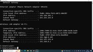 Advance networking command ipconfig | Hindi screenshot 1