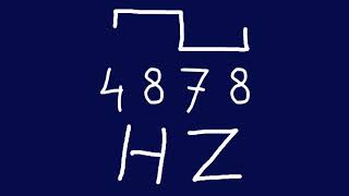 4878 hz square