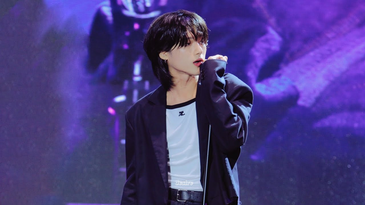 241103 Grand Mint Festival 2024 ATEEZ 에이티즈  - 야간비행 (Turbulence) wooyoung fancam 우영 직캠(4k)