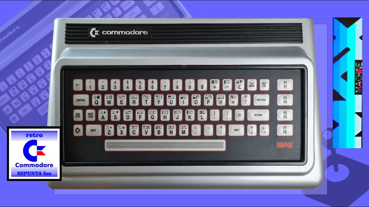 🔒 COMMODORE MAX MACHINE | UBOŻSZY BRAT COMMODORE 64? | 