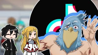 Sword Art Online react to Sunraku as Kirito Cousin ||Shangri la Frontier
