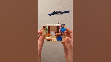 MINECRAFT LEGO UNBOXING! #minecraft #lego #gaming #shorts #fyp #viral #asmr #toyvideos