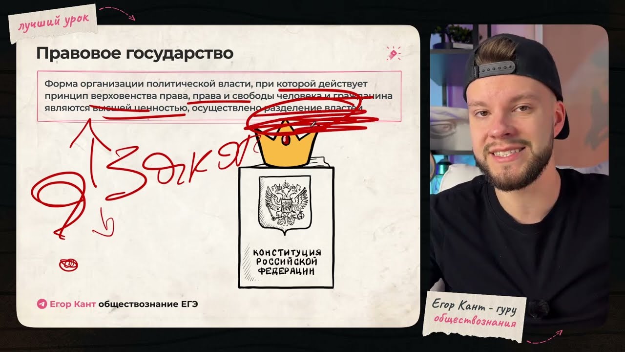 Кант объясняет все про правовое государство для ЕГЭ по обществознанию