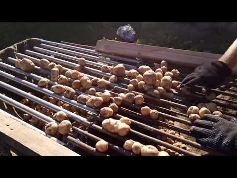 Калибровка картофеля своими руками