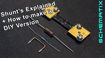 What is a SHUNT? (Used to measure Current) + How to make a DIY version