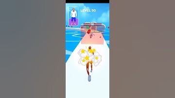 DNA run - level 90 | funny gameplay😂 | sub plz🙂| Can play on ios and android phones #shorts