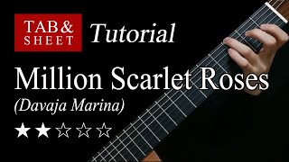 Million Scarlet Roses - Fingerstyle Lesson + TAB