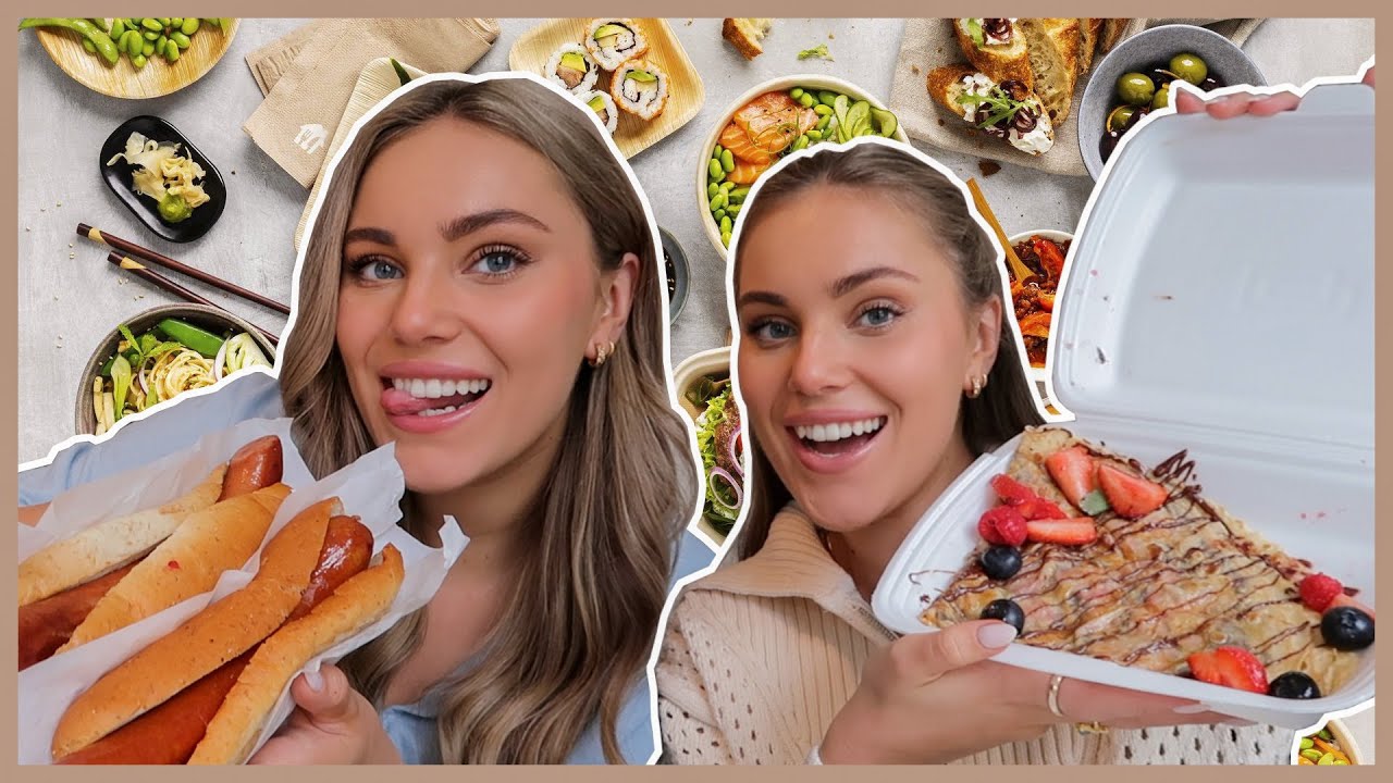 SPISER KUN TAKEAWAY I 24 TIMER! KUN FRA STEDER JEG ALDRI HAR PRØVD FØR!