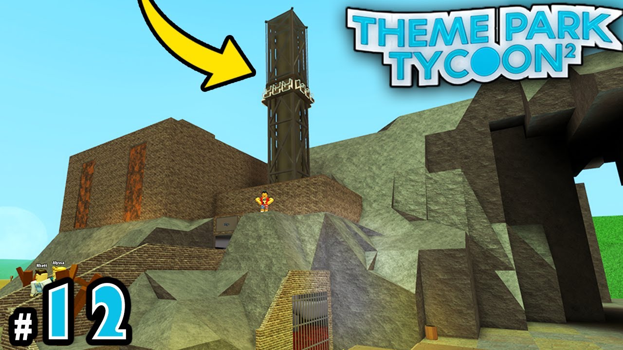 New Theme Park Tycoon 12 Launched Freefall Ride Roblox Youtube