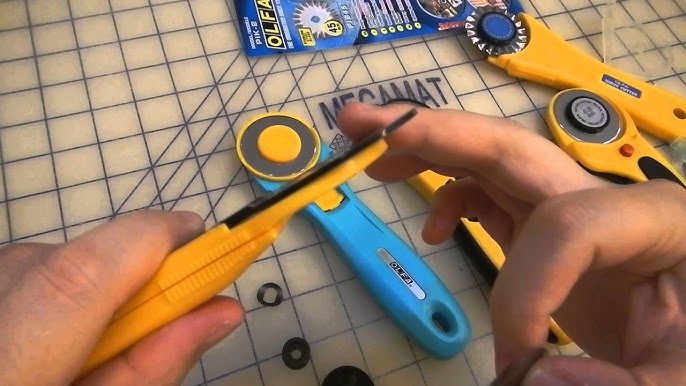 Changing Rotary Cutter Blades — Quiltish Corner