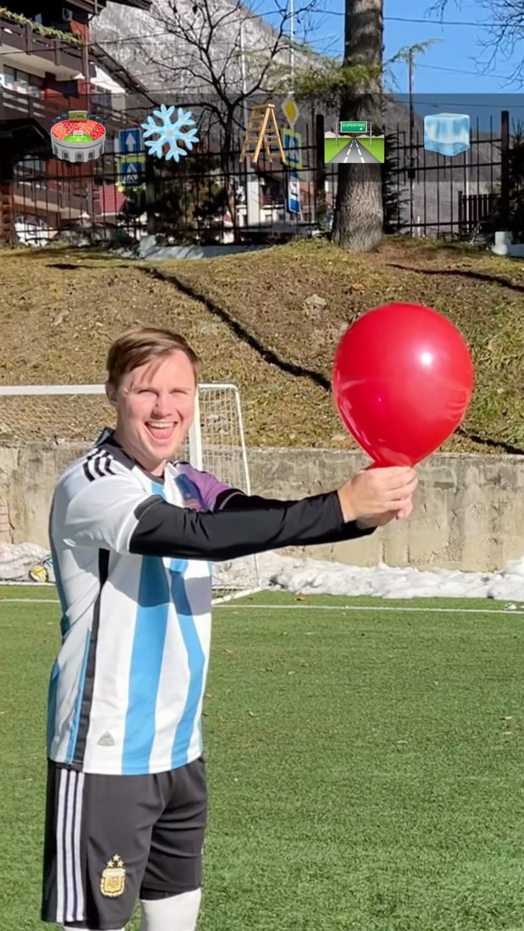 ?️❄️??️?5 LOCATIONS VS BALLOON | WHO WILL GET THERE ON TIME?