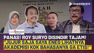 Download Lagu Julid Abis! Ito Sumardi Serang Roy Suryo: Bahasa Tidak Etis, Saya Malu Lihatnya! | KASI PAHAM MP3
