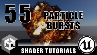 Particle System Burst Particles - Advanced Materials - Episode 55