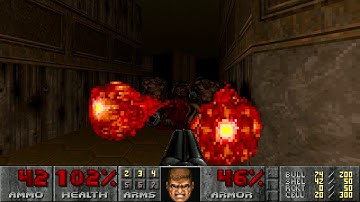 Doom II Hell on Earth MAP 12: The Factory (100%)