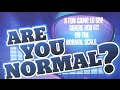 Are you normal from pressman toy