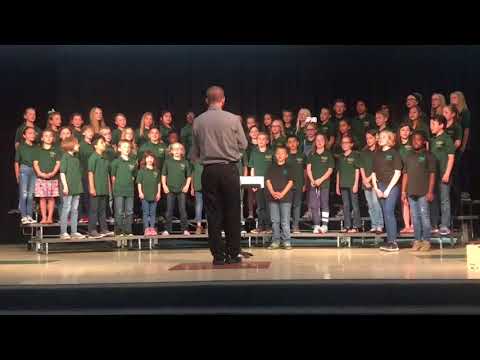 Black Forest Hills Elementary School Spring 2018 Choir & Percussion Performance