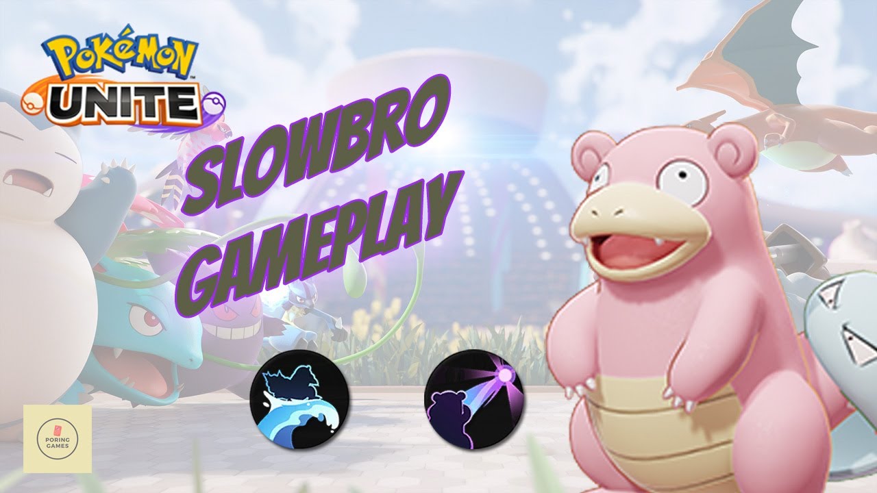 Surf And Telekinesis Build! - Slowbro Gameplay | Pokemon Unite