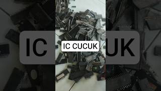 Terima rongsok ic cucuk partai besar dan kecil #ic #gold #shorts #scrap #elektronik #rongsok
