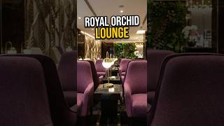 Inside Thai Airways' Royal Orchid Lounge at Bangkok Airport